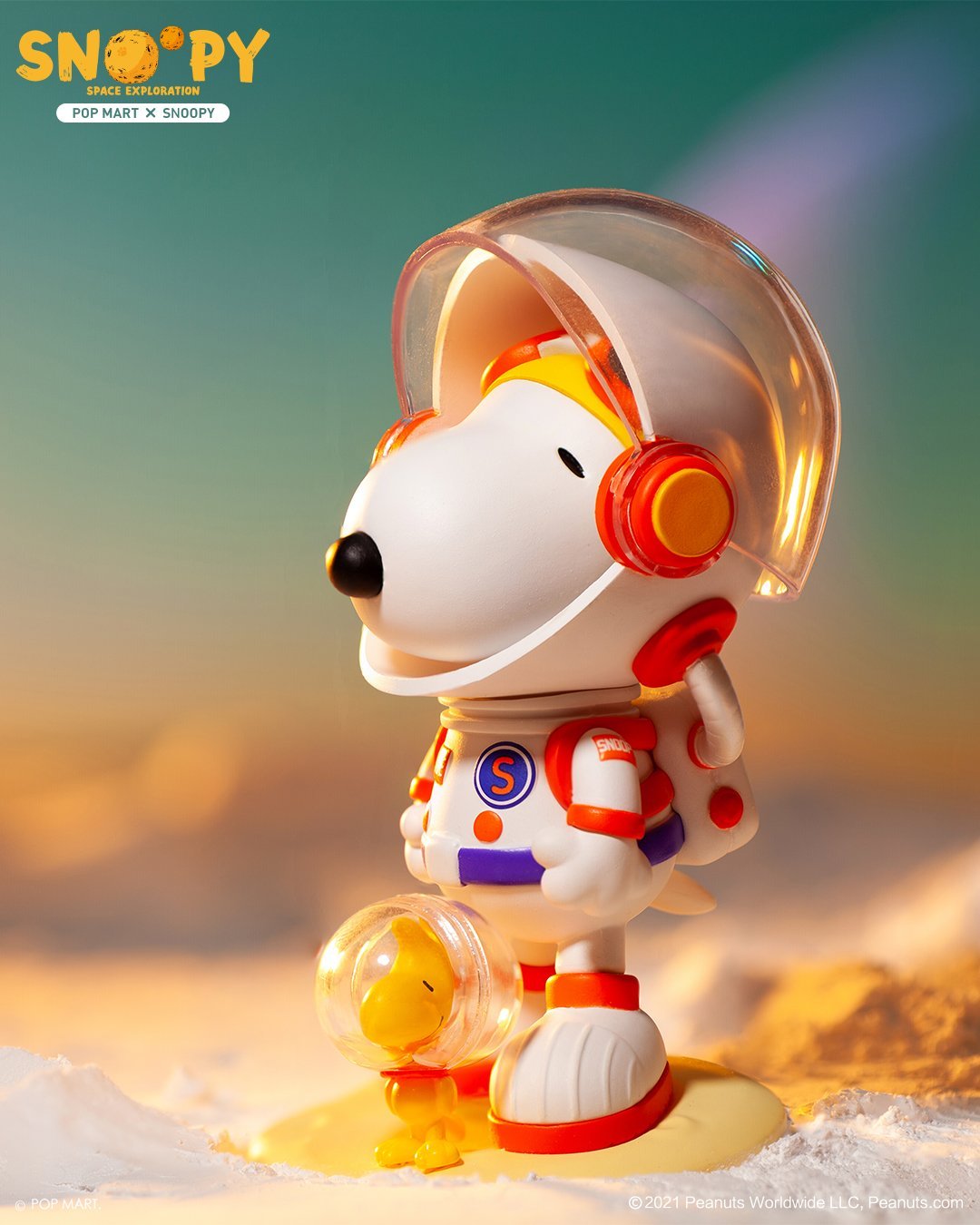 POP MART Snoopy Space Exploration Series-Single Box (Random)-Pop Mart-Ace Cards &amp; Collectibles
