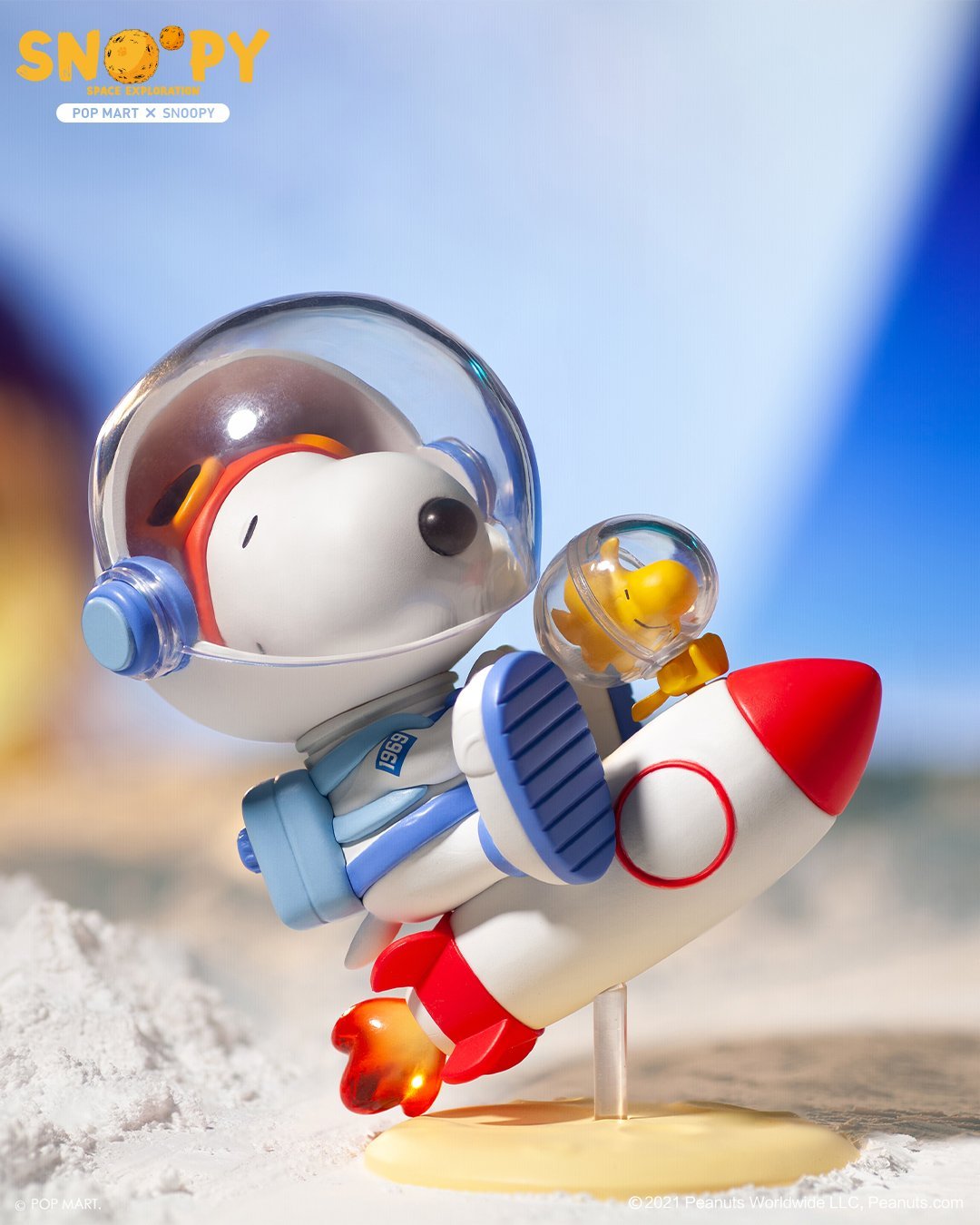 POP MART Snoopy Space Exploration Series-Single Box (Random)-Pop Mart-Ace Cards &amp; Collectibles