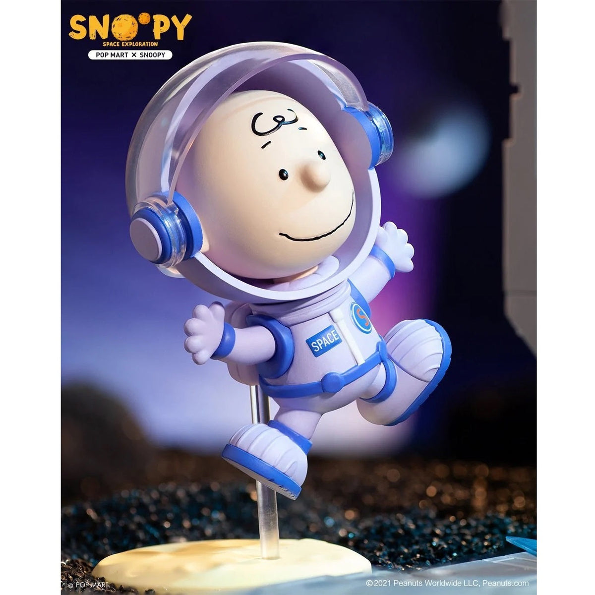 POP MART Snoopy Space Exploration Series-Single Box (Random)-Pop Mart-Ace Cards &amp; Collectibles