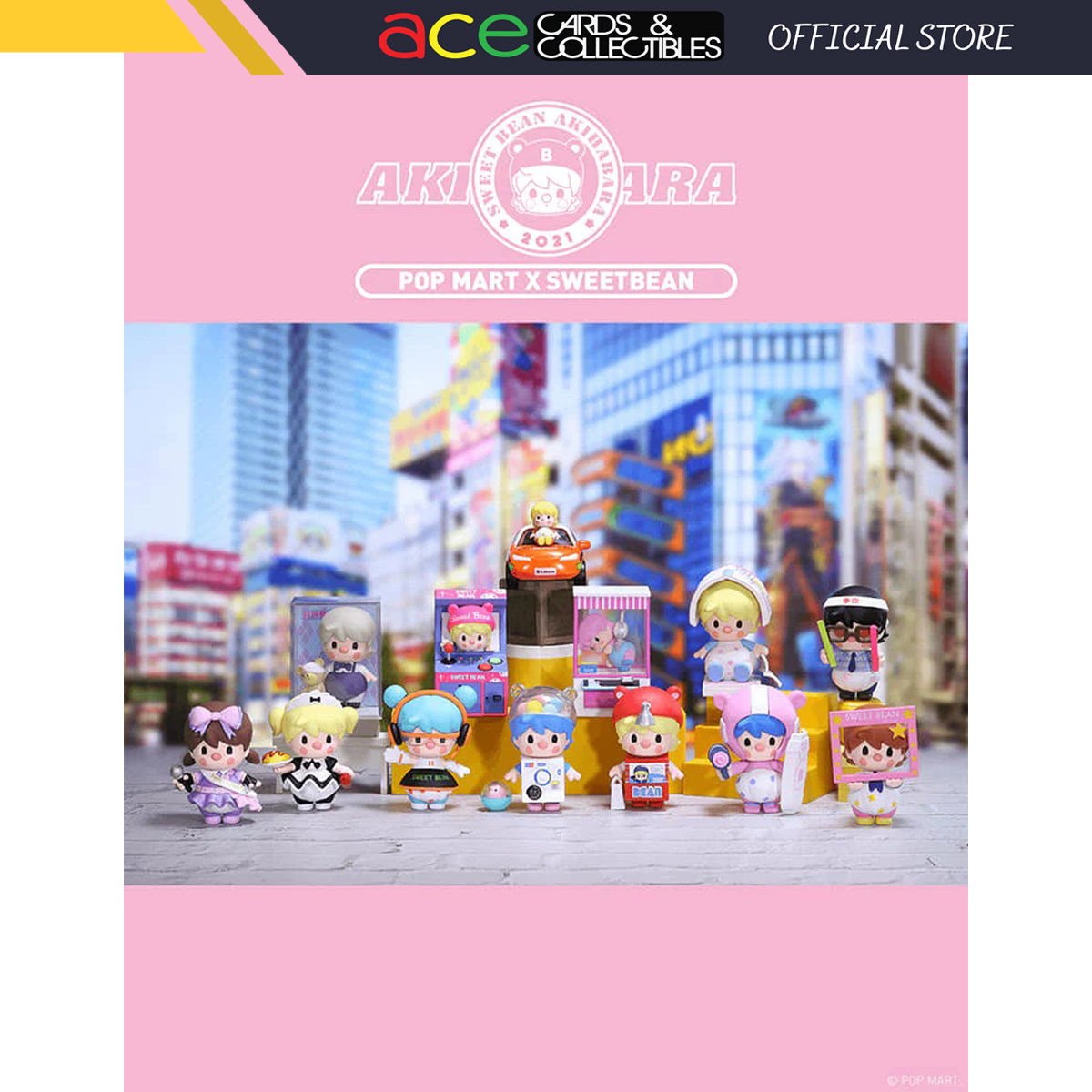 POP MART Sweet Bean Akihabara 2021 Series-Single Box (Random)-Pop Mart-Ace Cards & Collectibles