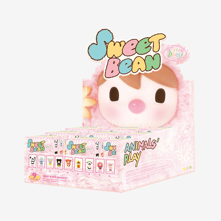 POP MART Sweet Bean Animal&#39;s Playing Series-Whole Display Box (9pcs)-Pop Mart-Ace Cards &amp; Collectibles