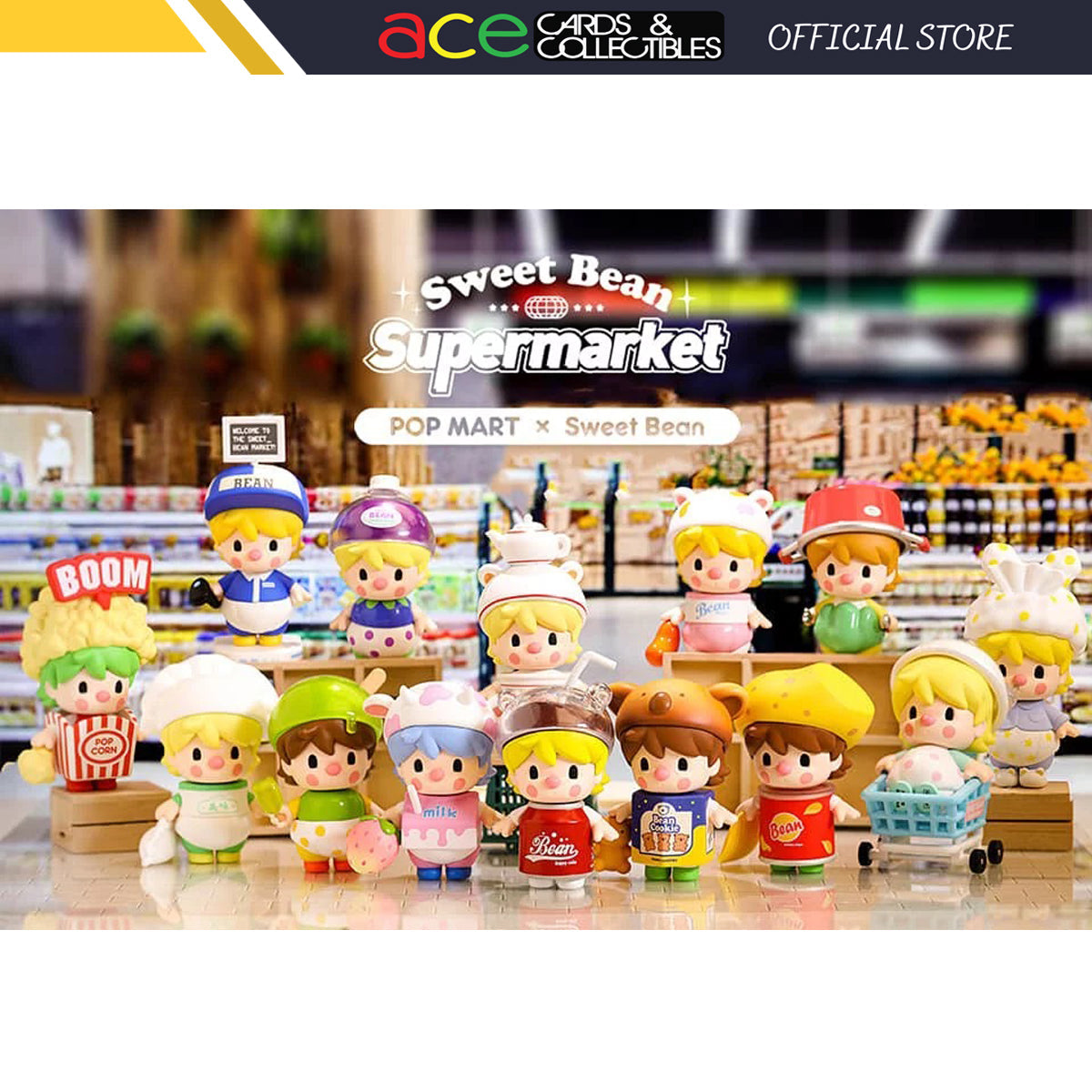 POP MART Sweet Bean Supermarket Series-Single Box (Random)-Pop Mart-Ace Cards & Collectibles