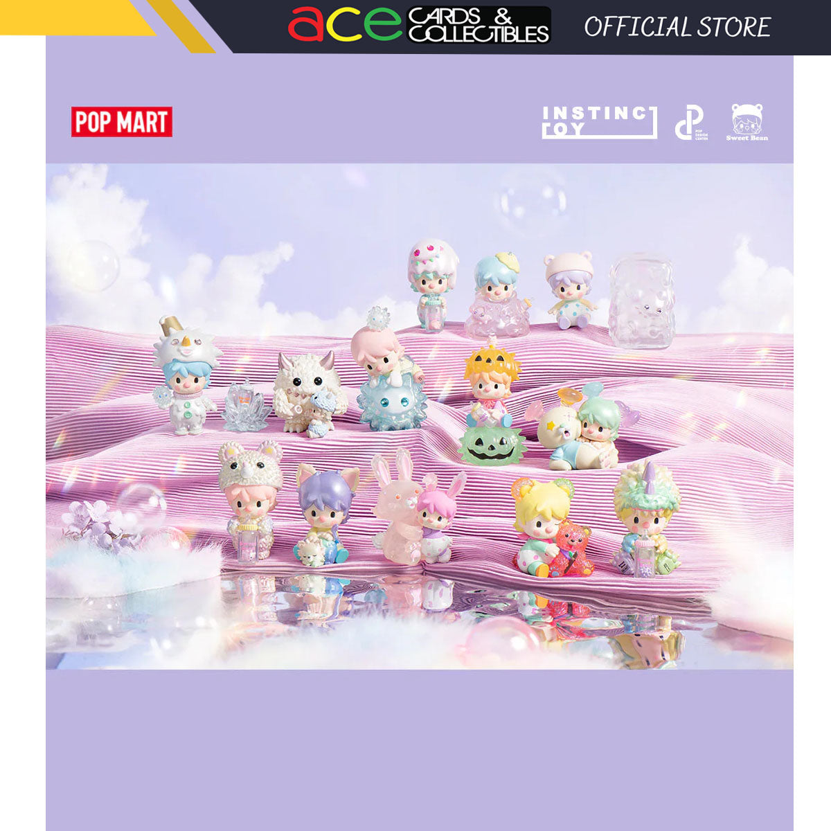 POP MART Sweet Bean x Instinctoy Sweet Together Series-Single Box (Random)-Pop Mart-Ace Cards & Collectibles