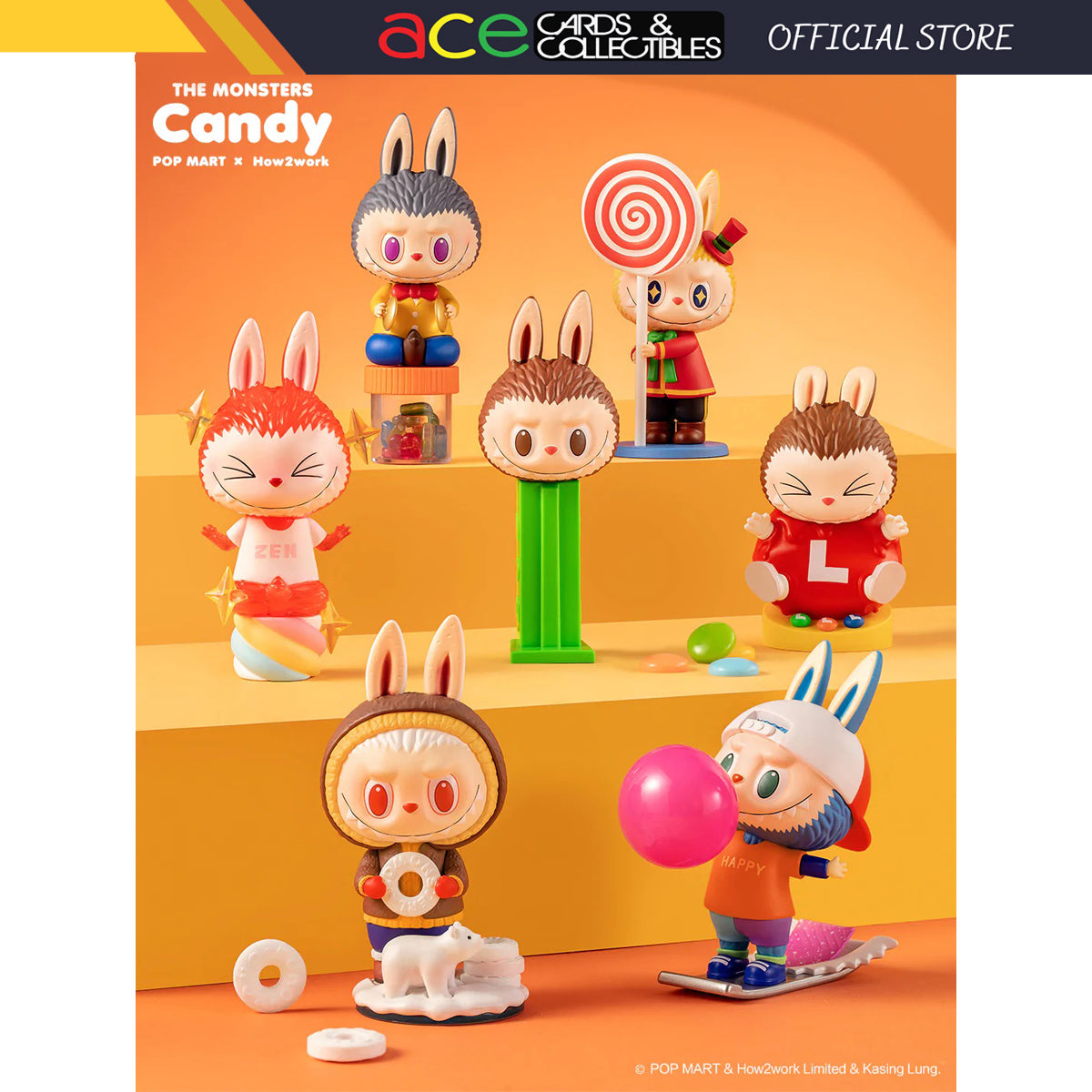 POP MART The Monsters Candy Series-Single Box (Random)-Pop Mart-Ace Cards &amp; Collectibles