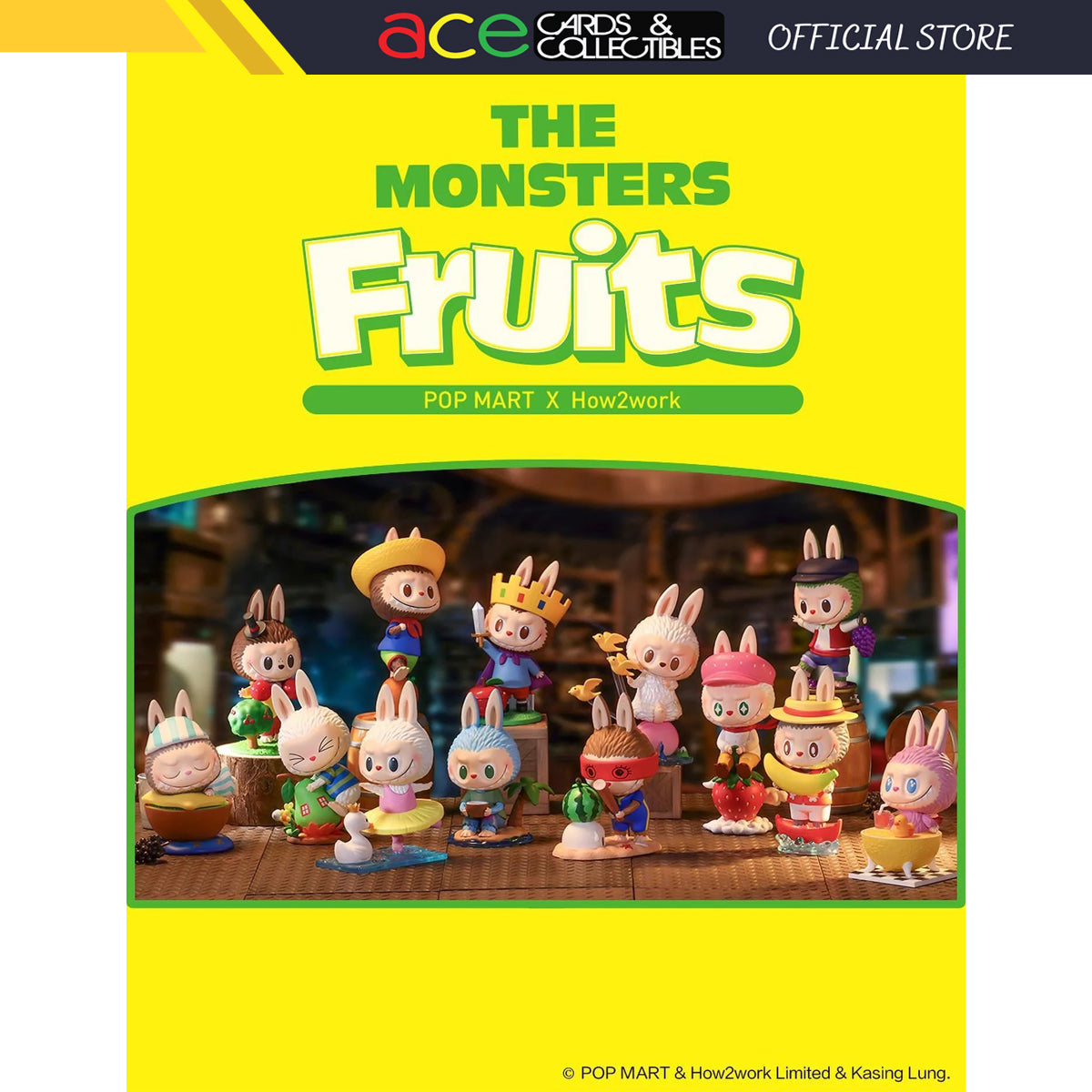 POP MART The Monsters Fruits Series-Single Box (Random)-Pop Mart-Ace Cards &amp; Collectibles