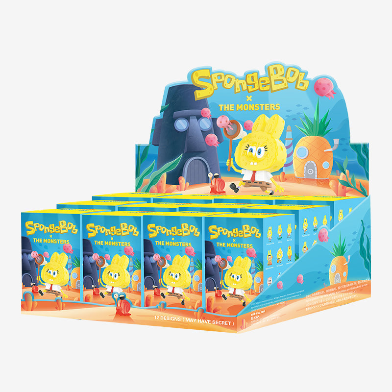 POP MART The Monsters x Spongebob Series-Single Box (Random)-Pop Mart-Ace Cards & Collectibles