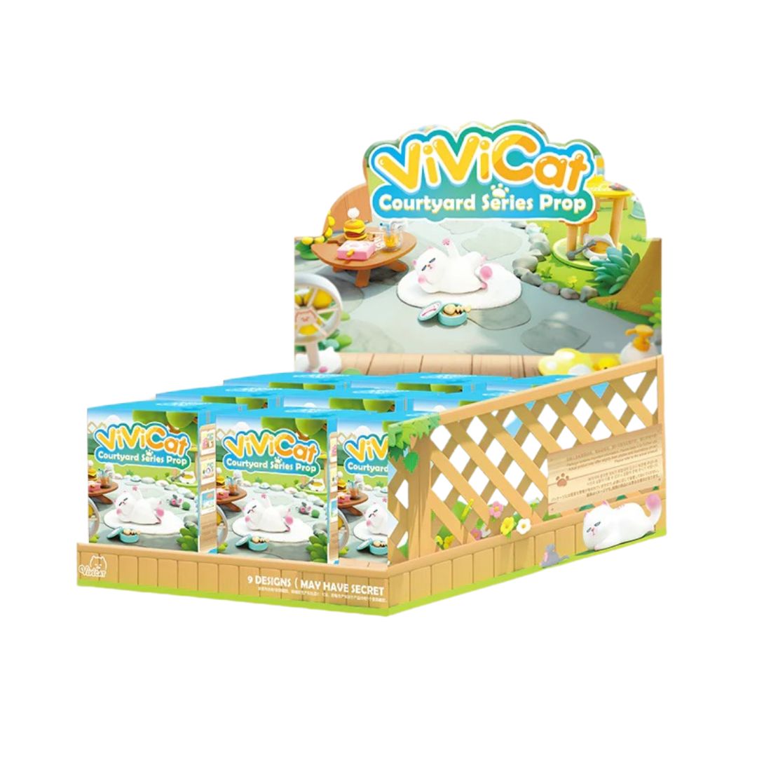 POP MART Vivicat Courtyard Prop Series-Single Box (Random)-Pop Mart-Ace Cards & Collectibles