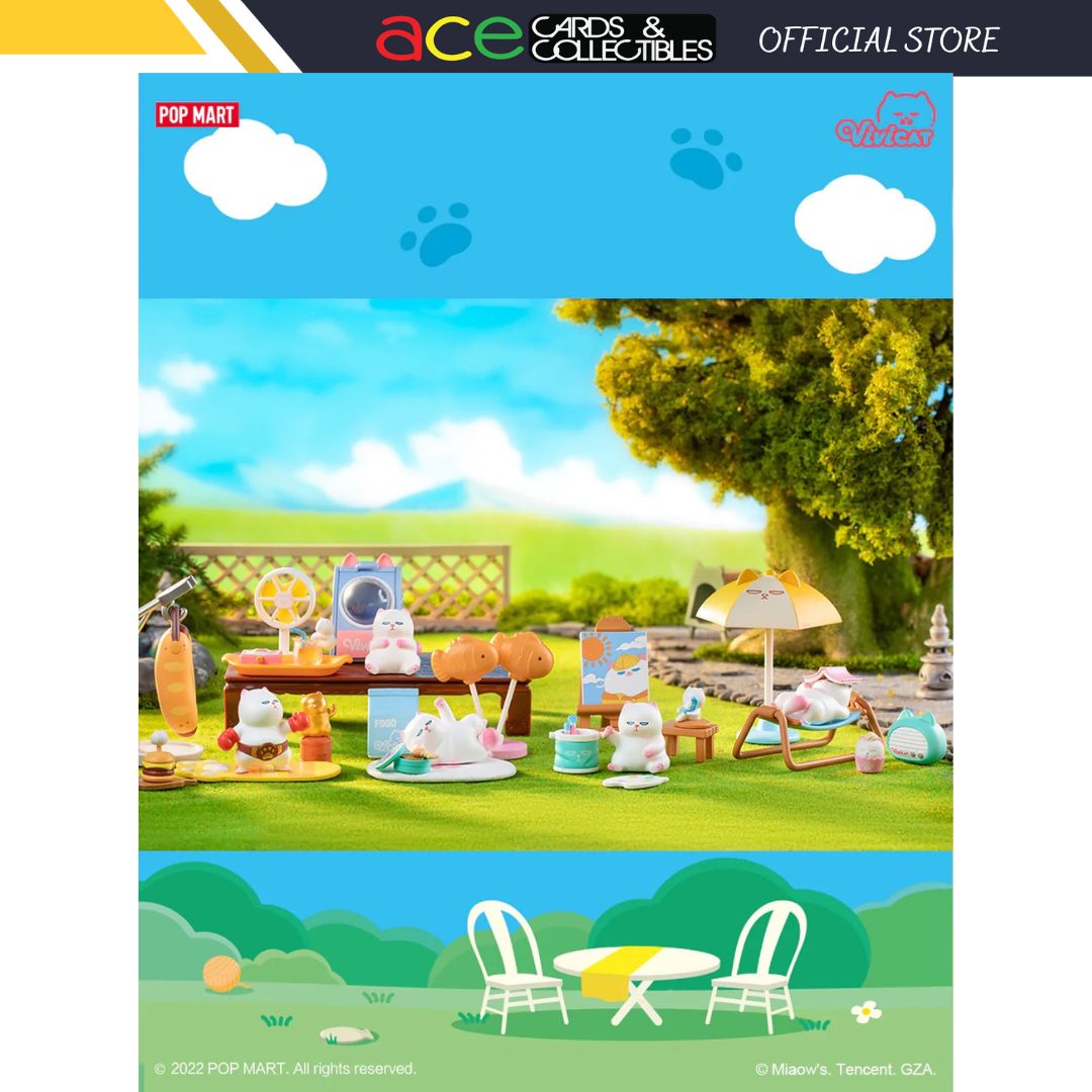 POP MART Vivicat Courtyard Prop Series-Single Box (Random)-Pop Mart-Ace Cards & Collectibles