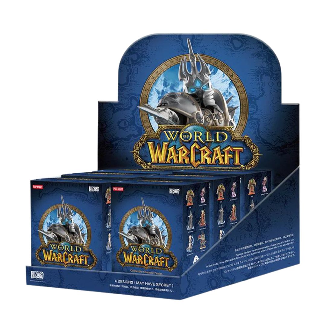 POP MART World Of Warcraft Classic Series-Whole Display Box (6 pcs)-Pop Mart-Ace Cards &amp; Collectibles