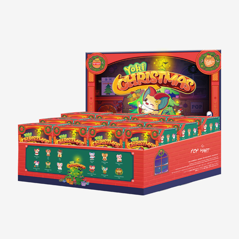 POP MART Yoki Christmas Series-Whole Display Box (12pcs)-Pop Mart-Ace Cards &amp; Collectibles