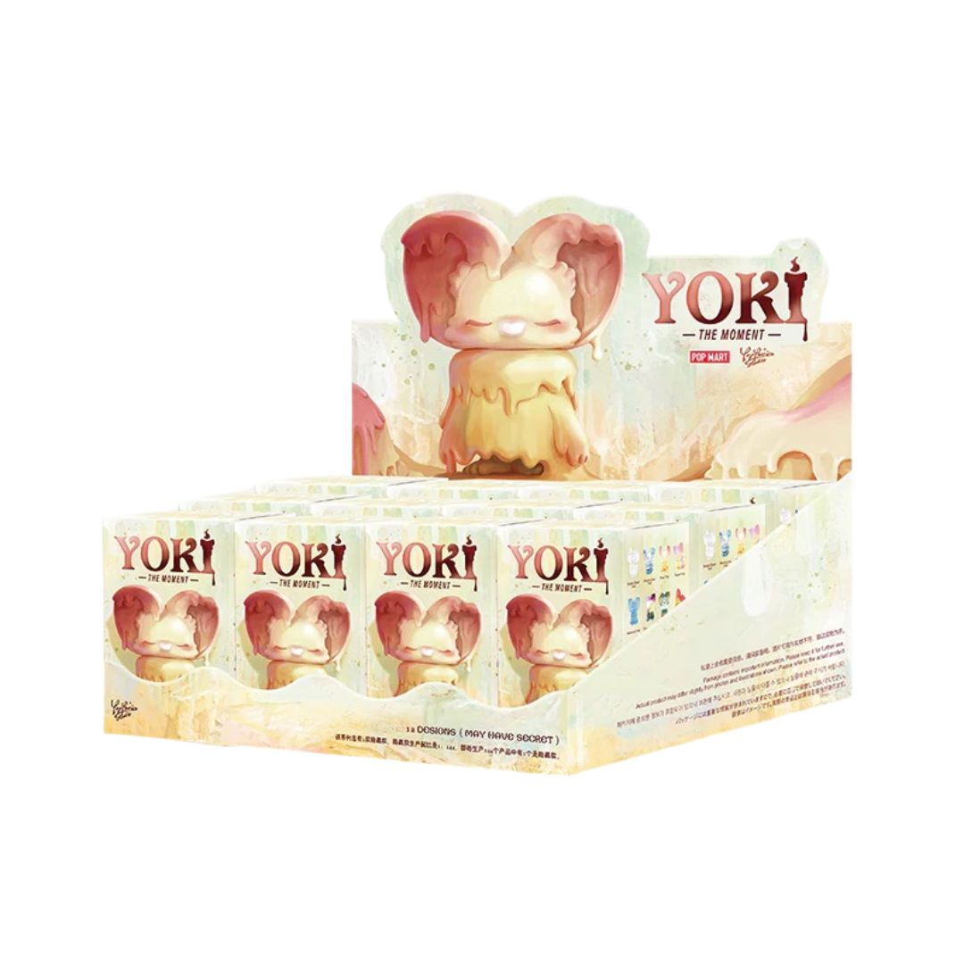 POP MART Yoki Moment Series-Whole Display Box (12 pcs)-Pop Mart-Ace Cards &amp; Collectibles