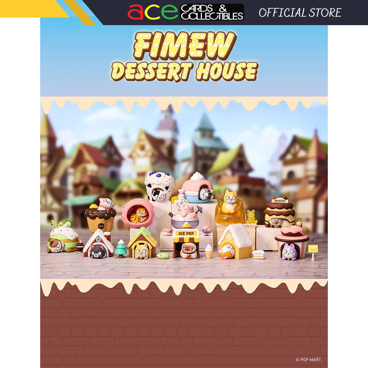 POP MART Yumiao FiMew Dessert House Series-Single Box (Random)-Pop Mart-Ace Cards & Collectibles