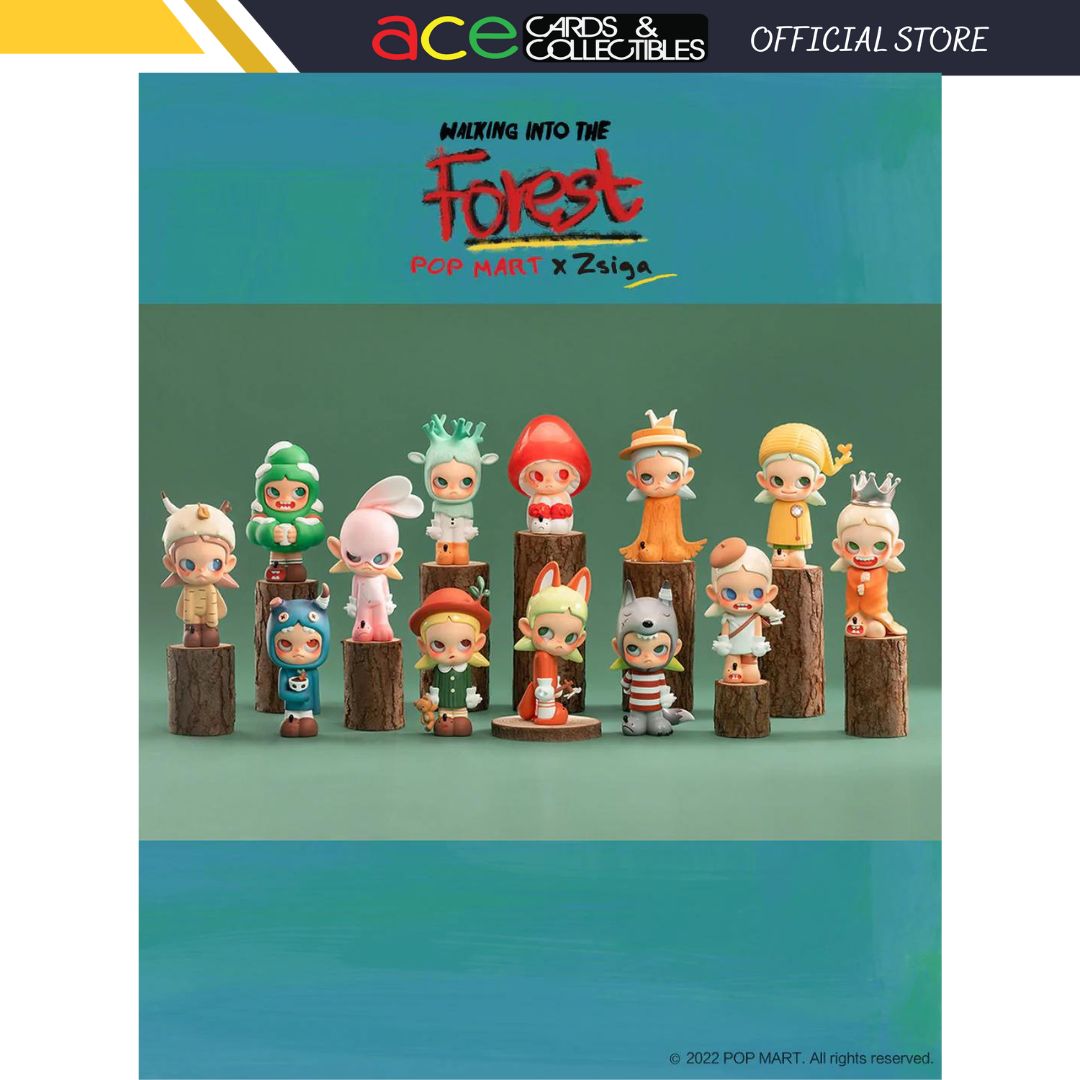 POP MART ZSIGA Walking Into The Forest Series-Single Box (Random)-Pop Mart-Ace Cards &amp; Collectibles