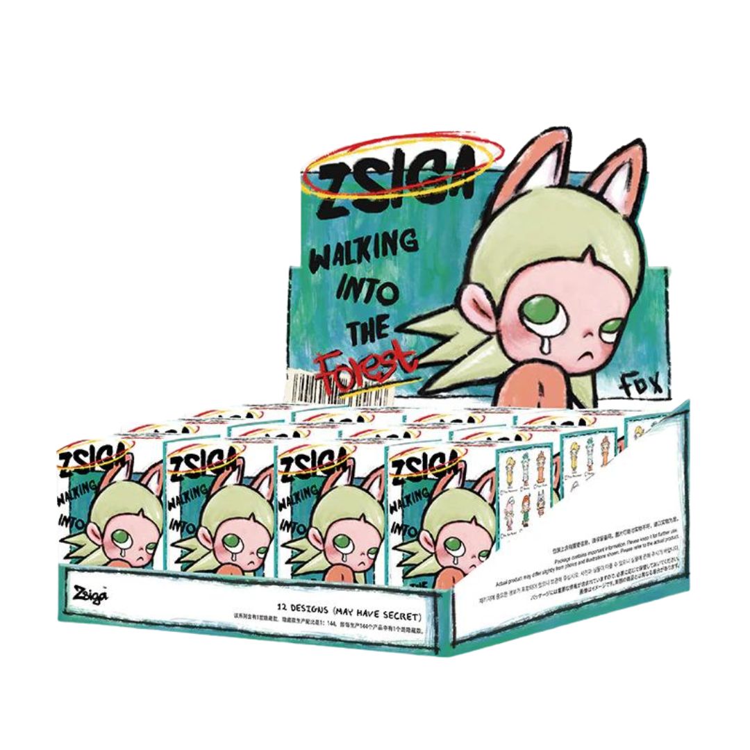 POP MART ZSIGA Walking Into The Forest Series-Whole Display Box (12 pcs)-Pop Mart-Ace Cards &amp; Collectibles
