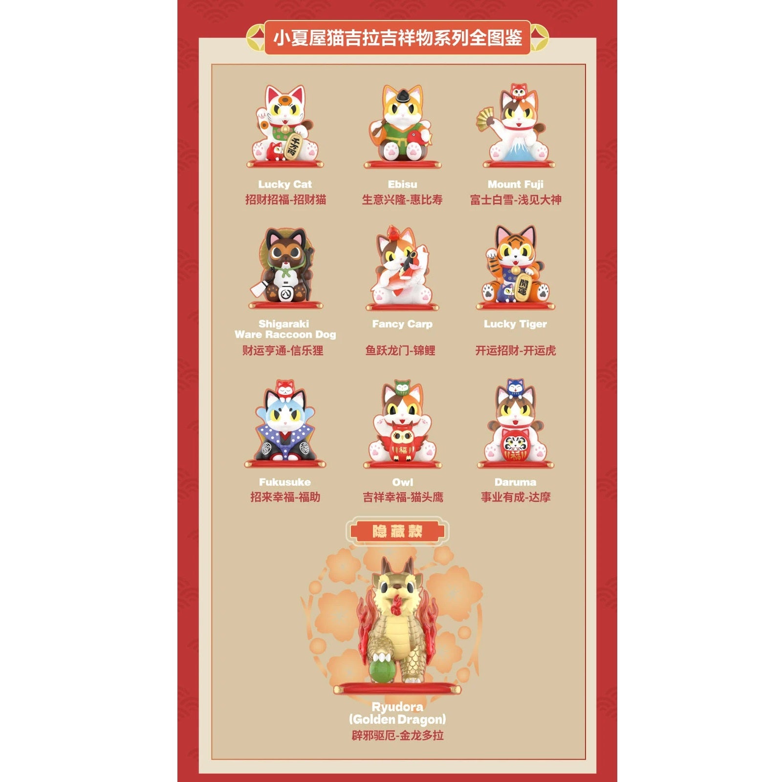 POP MART x Konatsuya Kaiju Negora Lucky Things Series-Single Box (Random)-Pop Mart-Ace Cards & Collectibles