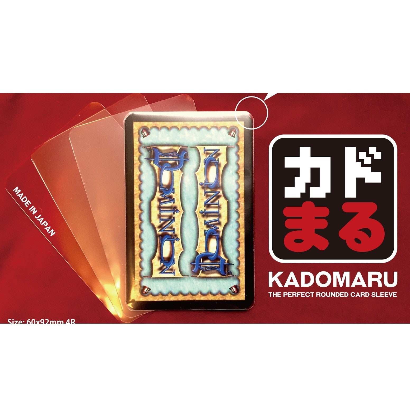 KadoMaru Sleeve Mini Size Inner Clear 100 Sleeve Pack-R Line-Ace Cards & Collectibles