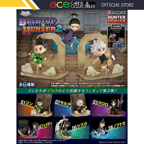 Re-Ment Hunter x Hunter DesQ Desktop Hunter 2-Single Box (Random)-Re-Ment-Ace Cards & Collectibles