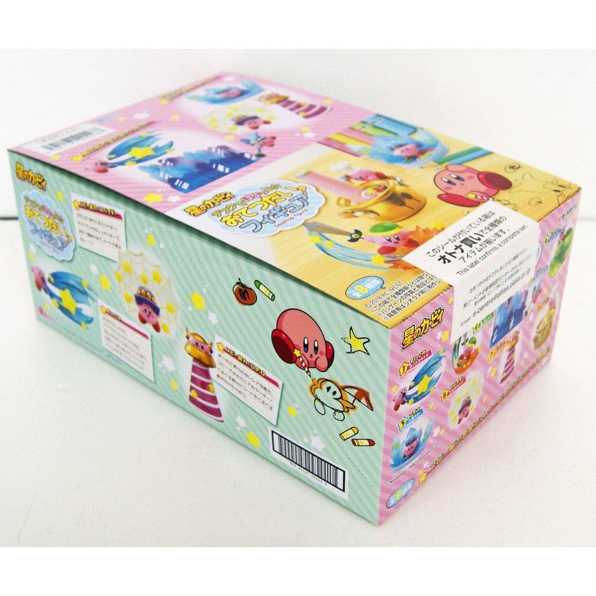 Re-Ment Kirby of the Stars Kirby&#39;s Dream Land -Desktop Figure-Whole Box (Complete Set of 8)-Re-Ment-Ace Cards &amp; Collectibles