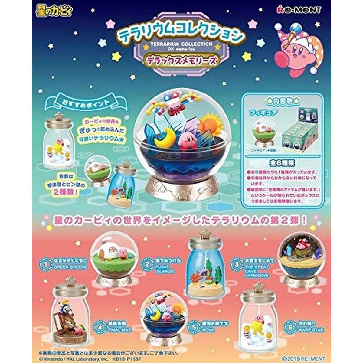 Re-Ment Kirby of the Stars Kirby&#39;s Dream Land Terranium Collection -Dx Memories-Single Box (Random)-Re-Ment-Ace Cards &amp; Collectibles