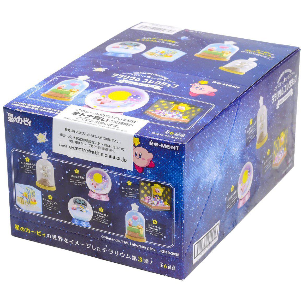 Re-Ment Kirby of the Stars Kirby&#39;s Dream Land Terrarium Collection -Game Selection-Whole Box (Complete Set of 6)-Re-Ment-Ace Cards &amp; Collectibles