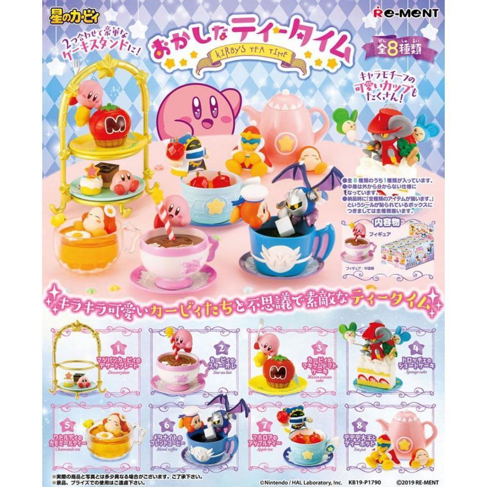 Re-Ment Kirby of the Stars -Kirby's Tea Time-Single Box (Random)-Re-Ment-Ace Cards & Collectibles