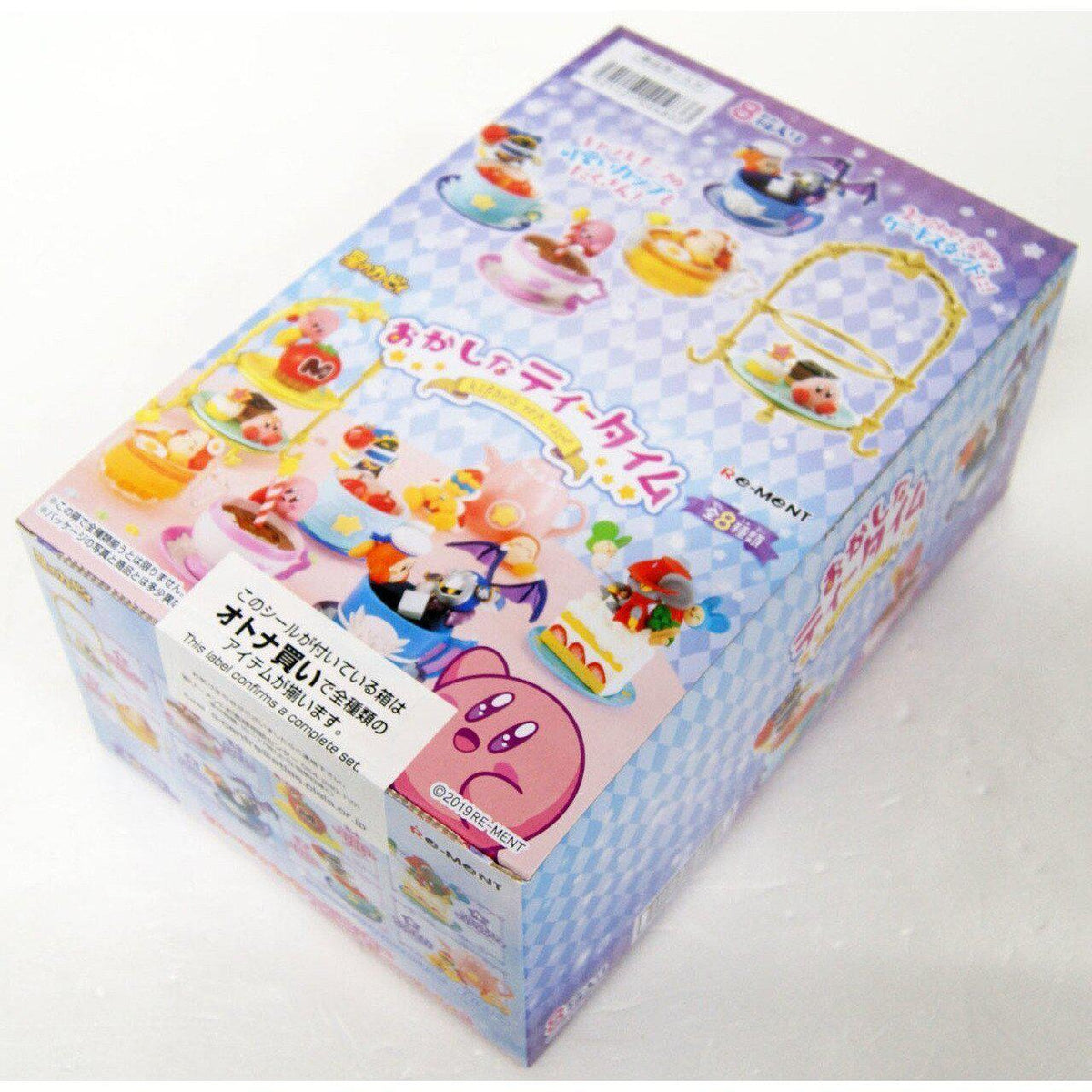 Re-Ment Kirby of the Stars -Kirby&#39;s Tea Time-Whole Box (Complete Set of 8)-Re-Ment-Ace Cards &amp; Collectibles