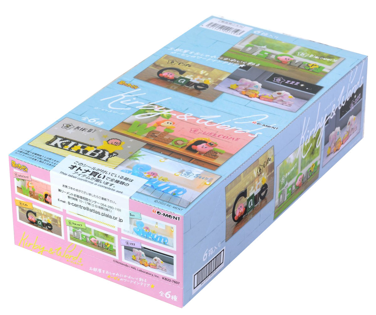 Re-Ment Kirby x Kirby & Words-Single Box (Random)-Re-Ment-Ace Cards & Collectibles