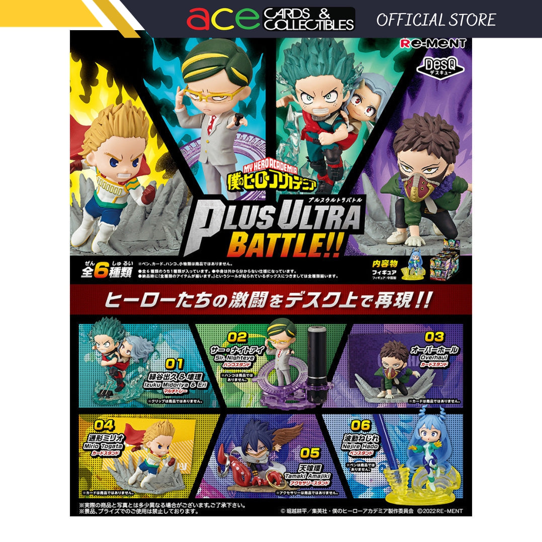 Re-Ment My Hero Academia Desktop Figure ~Plus Ultra Battle!!-Single Box (Random)-Re-Ment-Ace Cards & Collectibles
