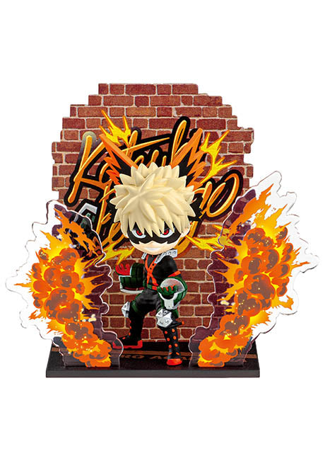 Re-Ment My Hero Academia Wall Art Collection -Heroes &amp; Villains-Single Box (Random)-Re-Ment-Ace Cards &amp; Collectibles