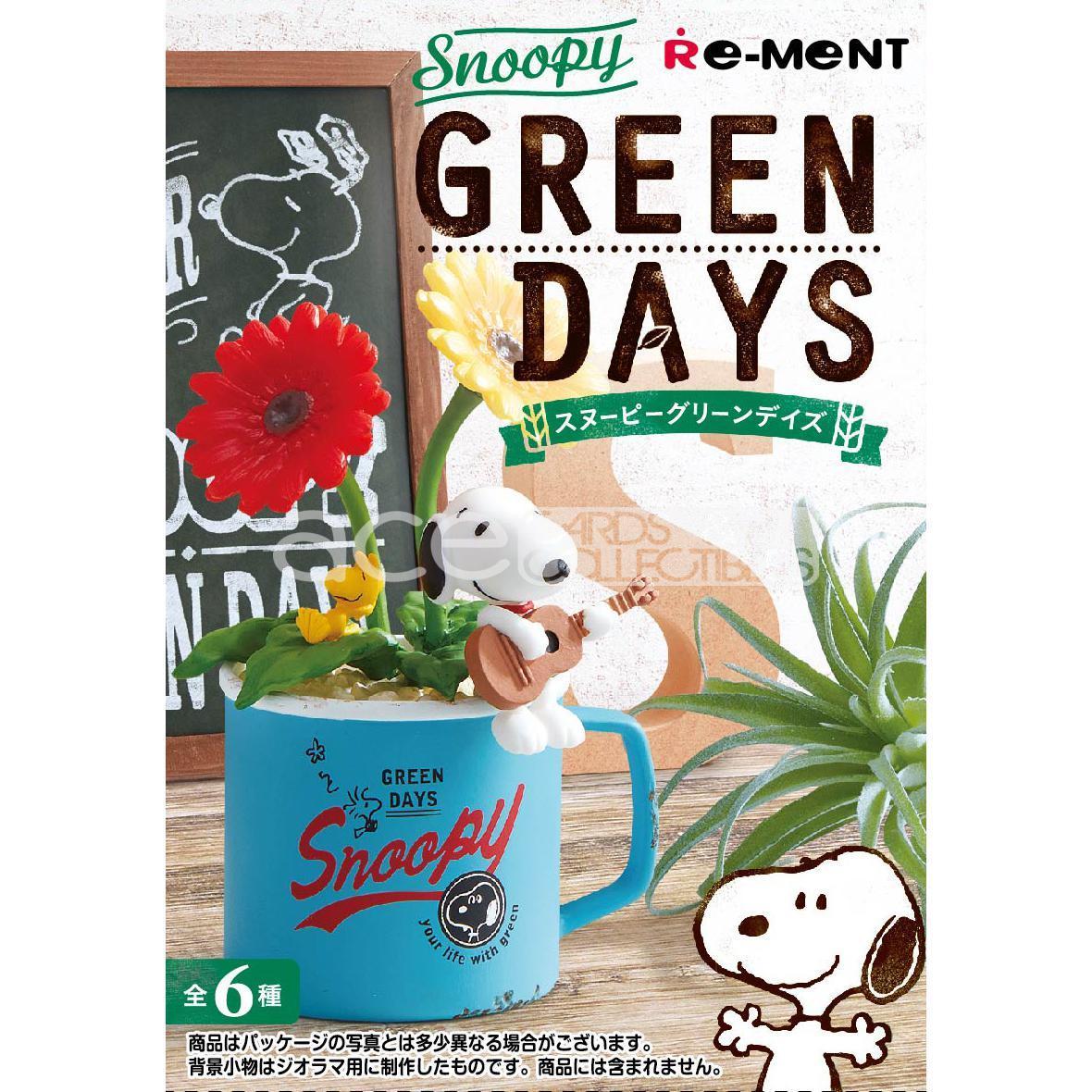 Re-Ment Peanuts Snoopy -Green Days-Single (Random)-Re-Ment-Ace Cards &amp; Collectibles