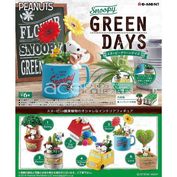 Re-Ment Peanuts Snoopy -Green Days-Single (Random)-Re-Ment-Ace Cards & Collectibles