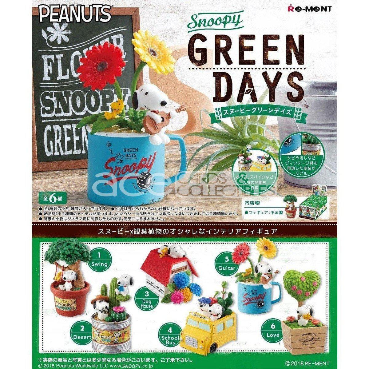 Re-Ment Peanuts Snoopy -Green Days-Single (Random)-Re-Ment-Ace Cards & Collectibles