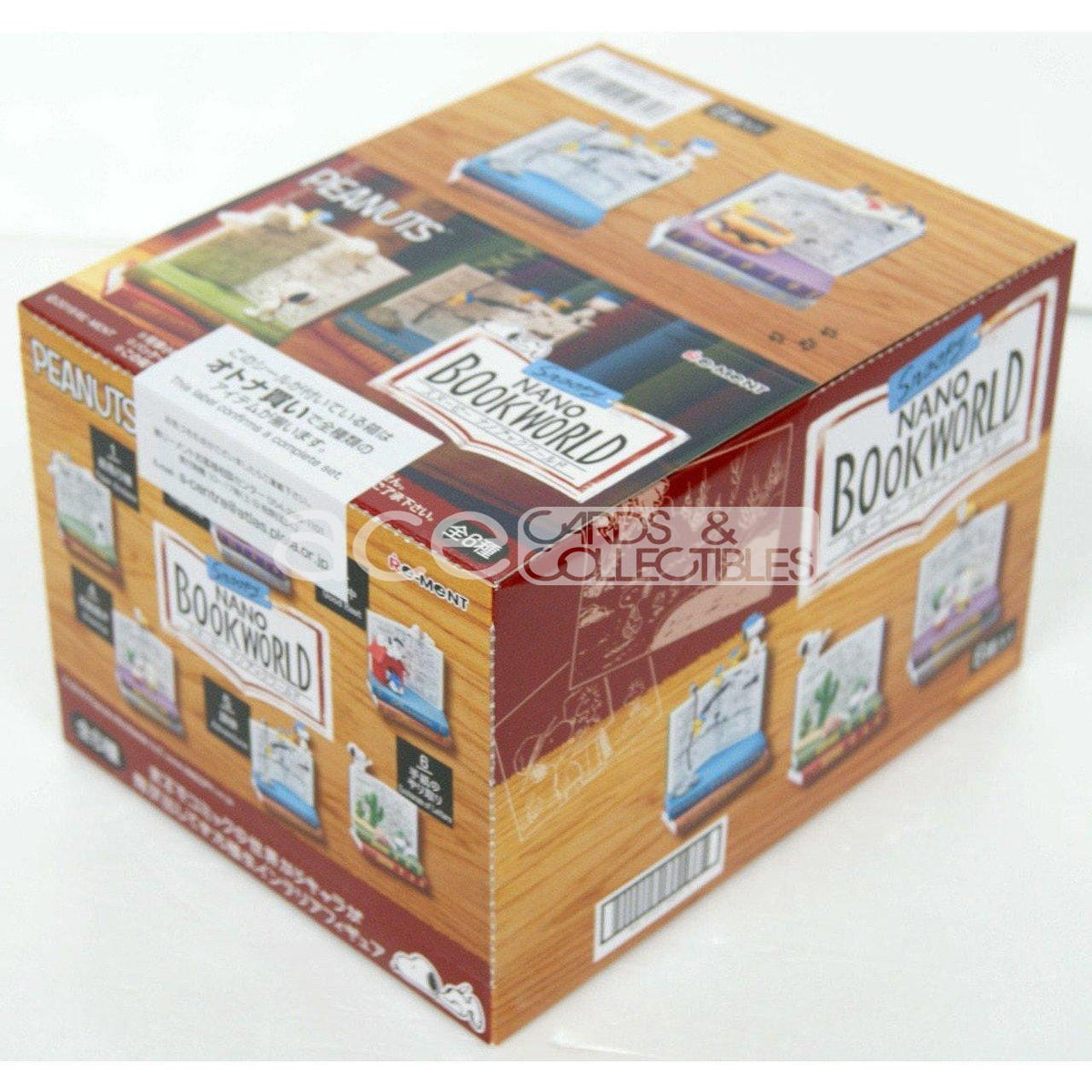 Re-Ment Peanuts Snoopy -Nano Book World-Single (Random)-Re-Ment-Ace Cards & Collectibles