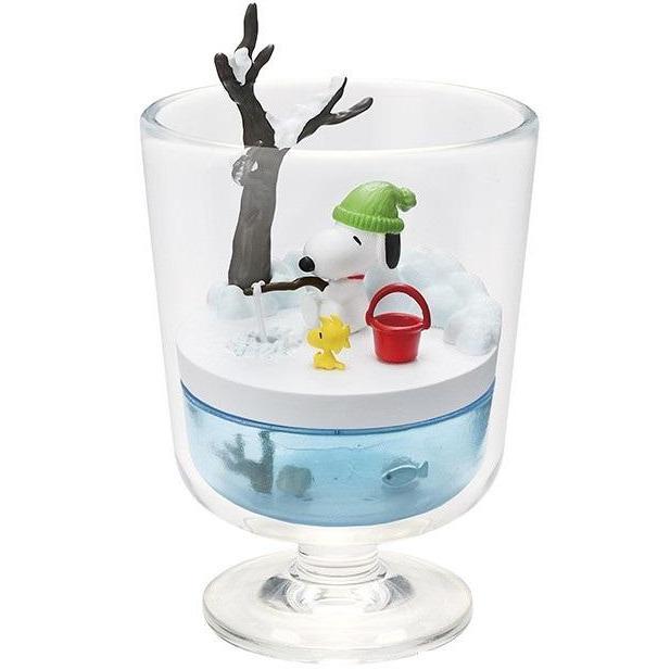 Re-Ment Peanuts Snoopy &amp; Woodstock Everyday Terrarium-Single (Random)-Re-Ment-Ace Cards &amp; Collectibles