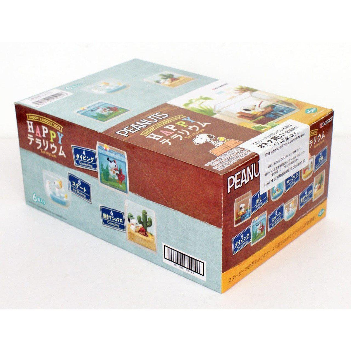 Re-Ment Peanuts Snoopy & Woodstock Happy Terrarium-Single (Random)-Re-Ment-Ace Cards & Collectibles