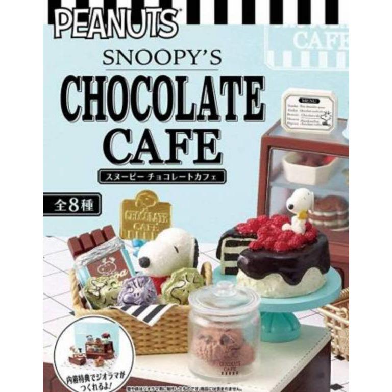 Re-Ment Peanuts Snoopy&#39;s Chocolate Cafe-Single Box (Random)-Re-Ment-Ace Cards &amp; Collectibles