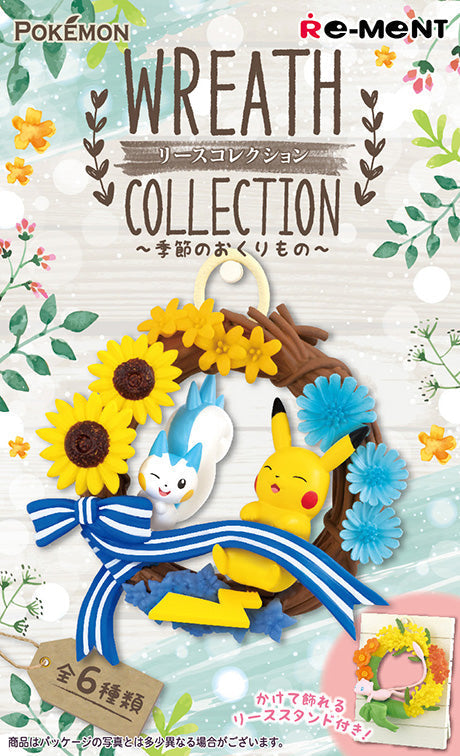 Re-Ment Pocket Monster -Wreath Collection-Single Box (Random)-Re-Ment-Ace Cards & Collectibles