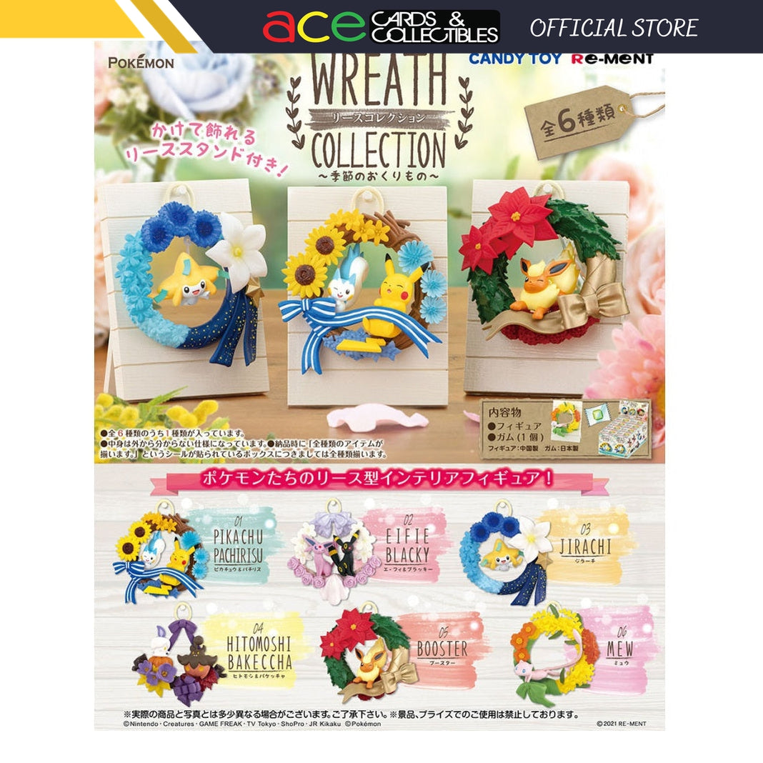 Re-Ment Pocket Monster -Wreath Collection-Single Box (Random)-Re-Ment-Ace Cards &amp; Collectibles