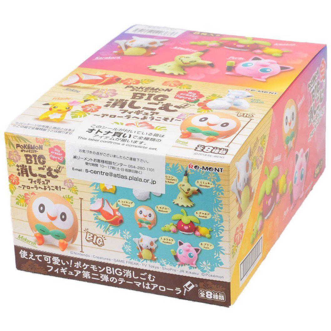 Re-Ment Pokémon Big Eraser Figure 2 -Welcome To Alola!-Single Box (Random)-Re-Ment-Ace Cards & Collectibles
