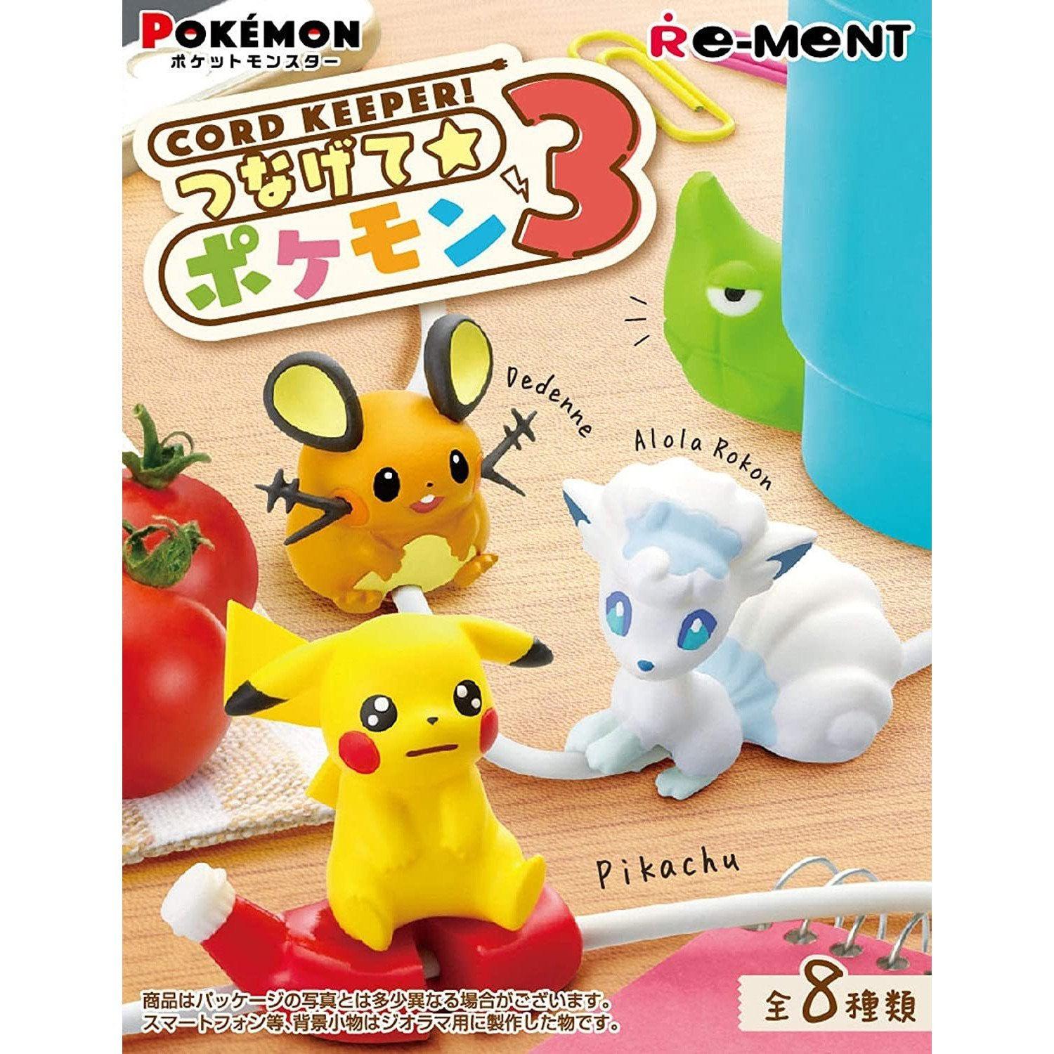 Re-Ment Pokémon Cord Keeper! Tsunagete Pokemon Set 3-Single Box (Random)-Re-Ment-Ace Cards & Collectibles