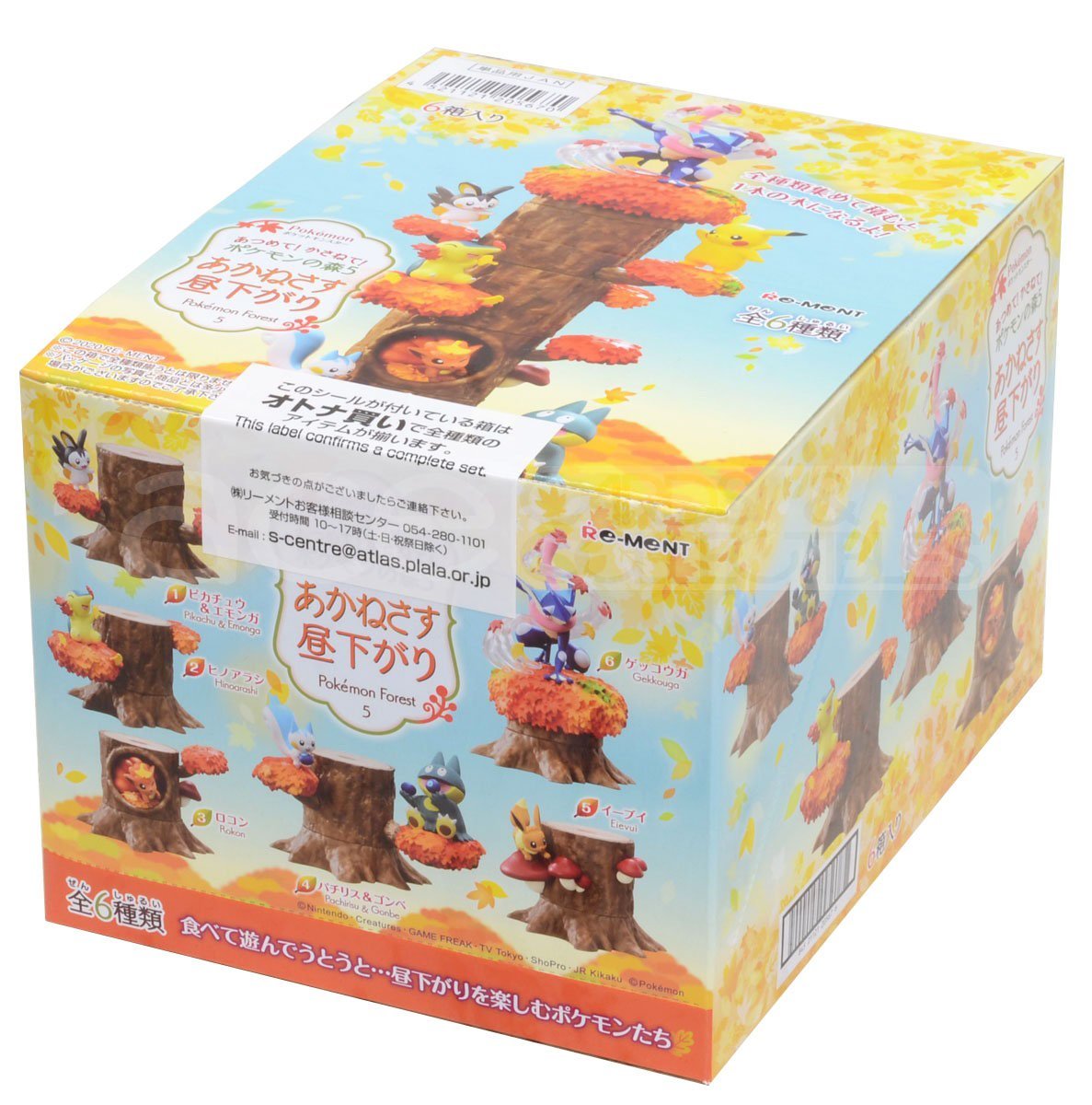 Re-Ment Pokemon Forest 5 -Glowing Red Afternoon-Single Box (Random)-Re-Ment-Ace Cards & Collectibles