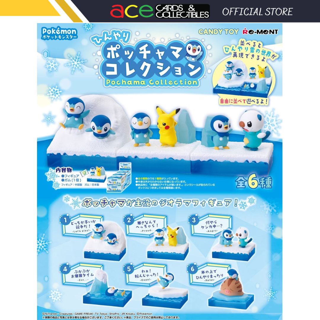 Re-Ment Pokemon Piplup Collection-Single Box (Random)-Re-Ment-Ace Cards &amp; Collectibles