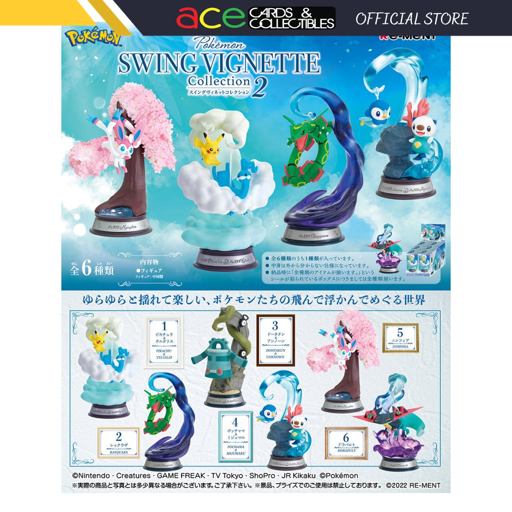 Re-Ment Pokemon Swing Vignette Collection 2-Single Box (Random)-Re-Ment-Ace Cards & Collectibles