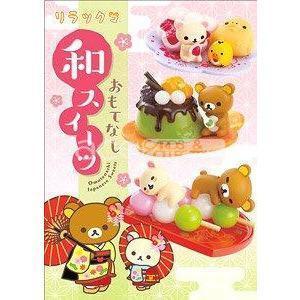 Re-Ment Rilakkuma -Omotenashi Japanese Sweets-Single Box (Random)-Re-Ment-Ace Cards & Collectibles
