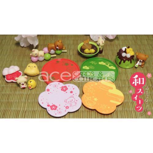 Re-Ment Rilakkuma -Omotenashi Japanese Sweets-Single Box (Random)-Re-Ment-Ace Cards &amp; Collectibles