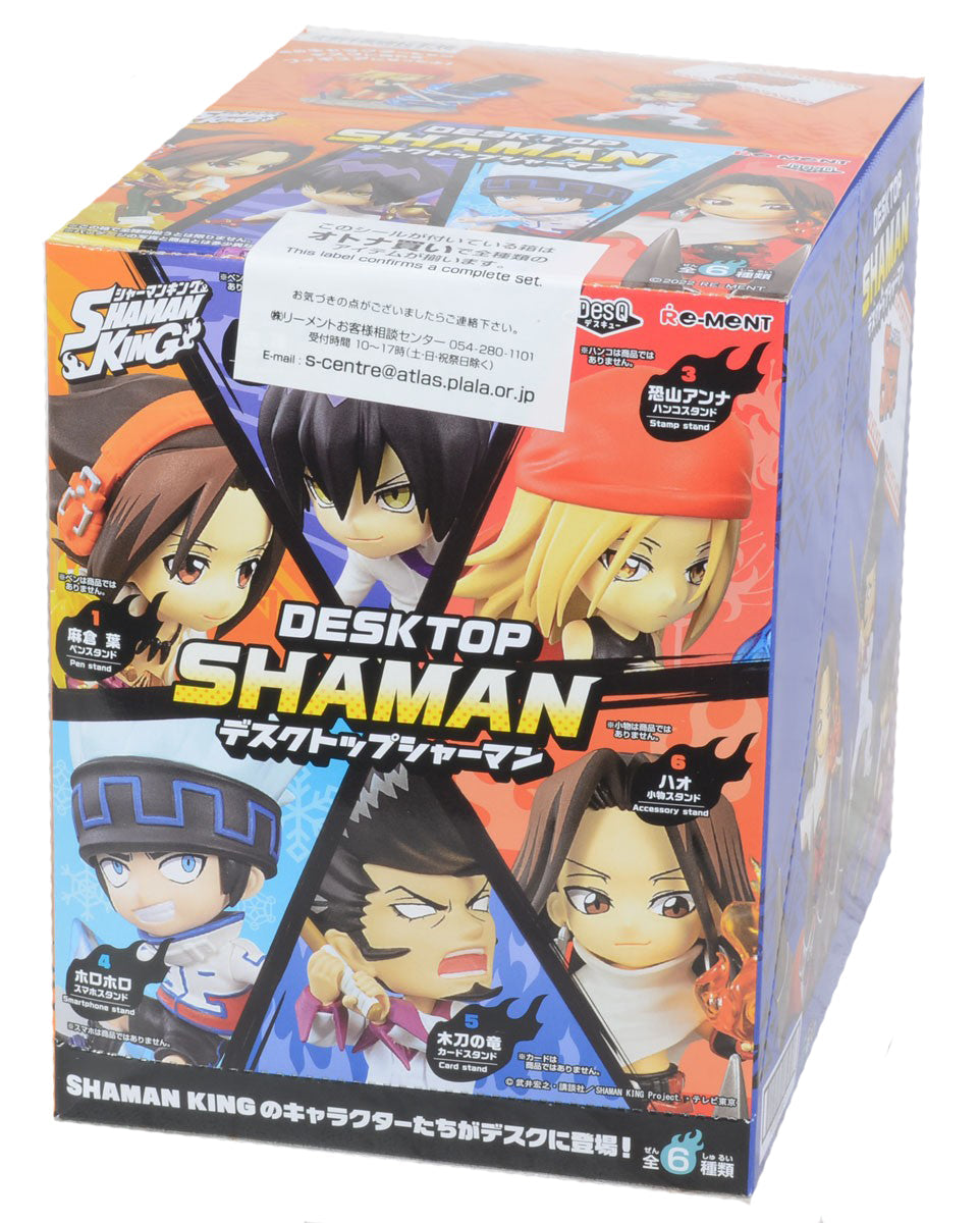 Re-Ment Shaman King DesQ Desktop-Whole Box (Complete Set of 6)-Re-Ment-Ace Cards &amp; Collectibles