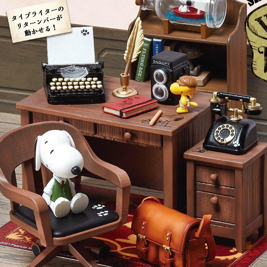 Re-Ment Snoopy Vintage Writing Room-Single Box (Random)-Re-Ment-Ace Cards & Collectibles