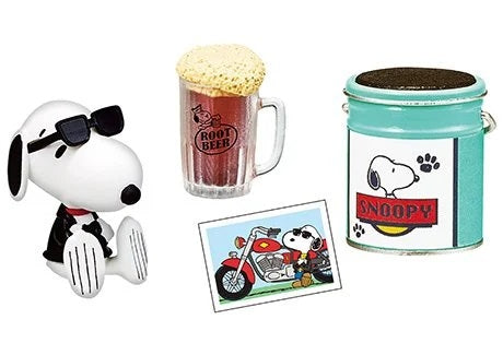 Re-Ment Snoopy&#39;s Garage-Single Box (Random)-Re-Ment-Ace Cards &amp; Collectibles