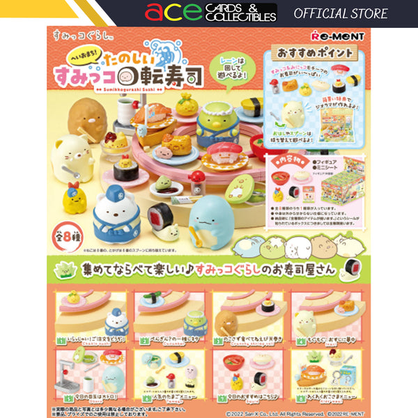 Re-Ment Sumikko Sushi Set-Single Box (Random)-Re-Ment-Ace Cards & Collectibles
