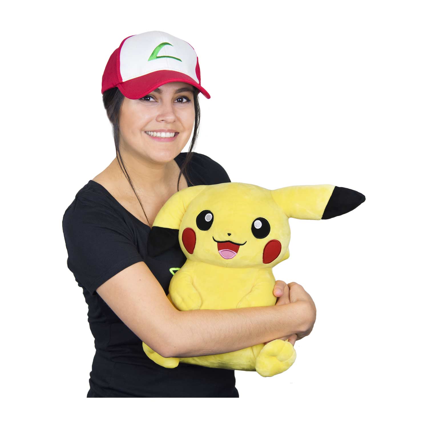 Pokémon Kanto Trainer Hat "Pikachu" Plush-San-ei-Ace Cards & Collectibles